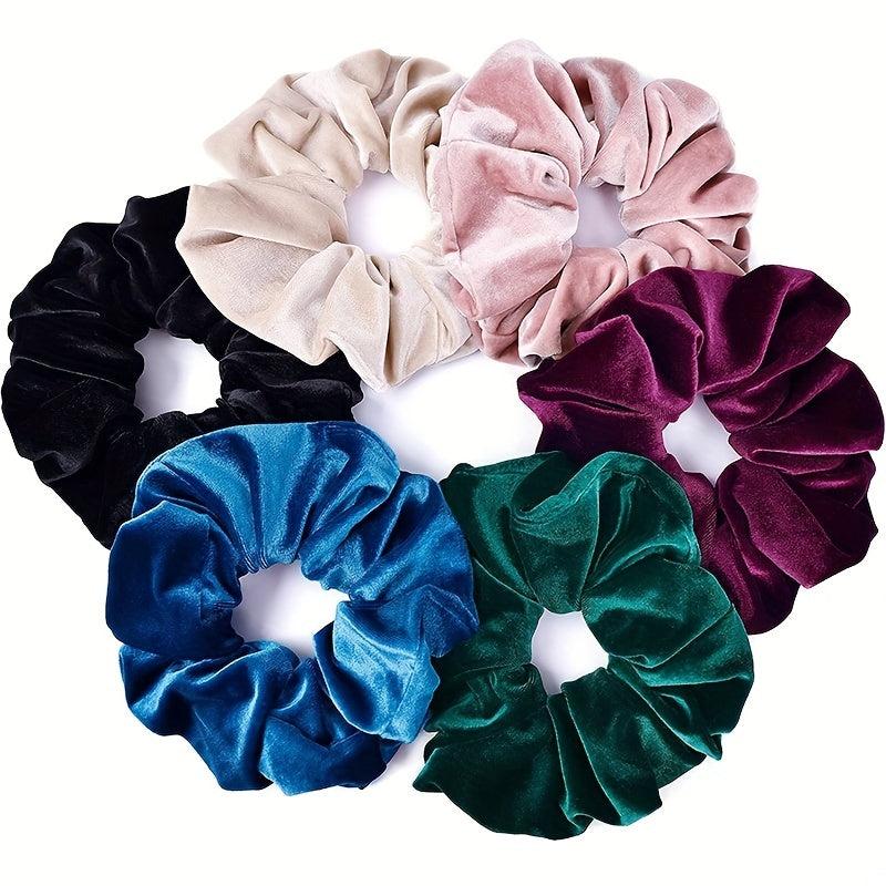Solid Hair Tie Style Hair Rope Women And Girls Hair Accessories