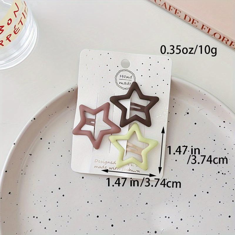 Solid Hair Clips for Women, Gentle and Stylish Hair Clips