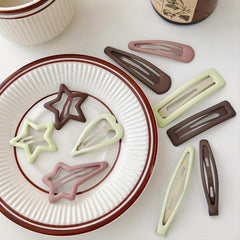Solid Hair Clips for Women, Gentle and Stylish Hair Clips