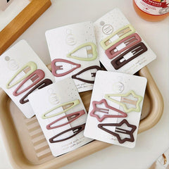 Solid Hair Clips for Women, Gentle and Stylish Hair Clips