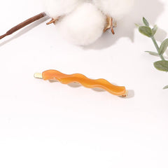 Acetate Wavy Hair Clip Duck Billed Bangs Clip