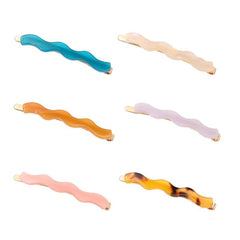 Acetate Wavy Hair Clip Duck Billed Bangs Clip