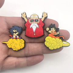 17PCS Cartoon Anime Shoe Charms Clogs Shoes Accessories Shoe Decoration