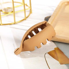 Solid Hair Claw Clip Non Slip Strong Hold Grip Hair Jaw Clip