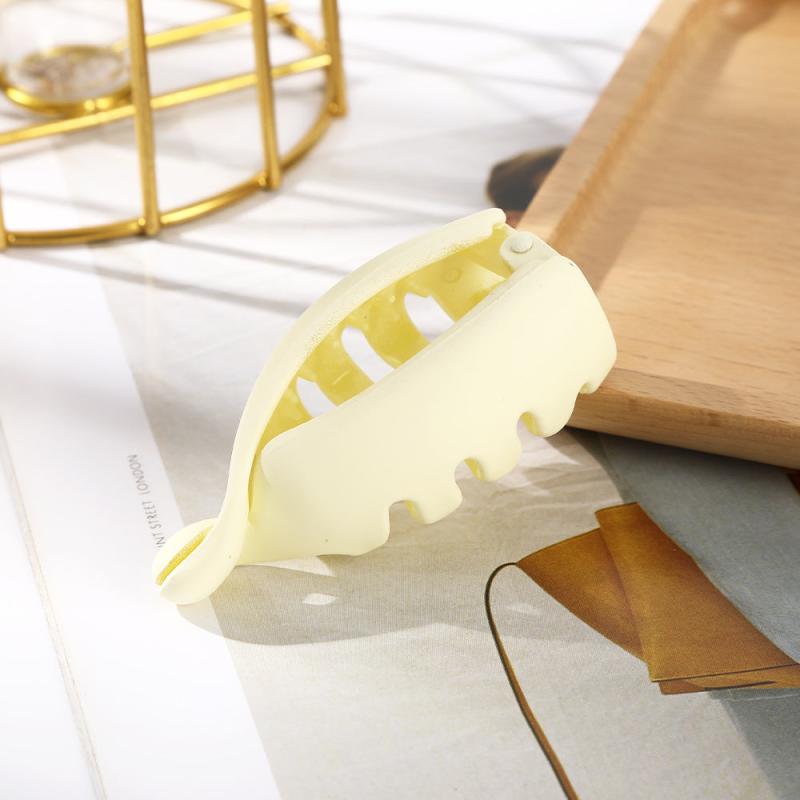 Solid Hair Claw Clip Non Slip Strong Hold Grip Hair Jaw Clip