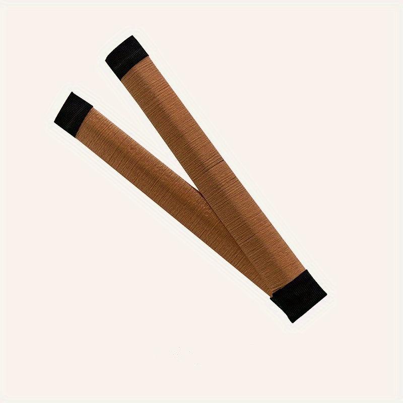 2pcs Curly Hair Stick Bun Maker Hair Styling Accessories