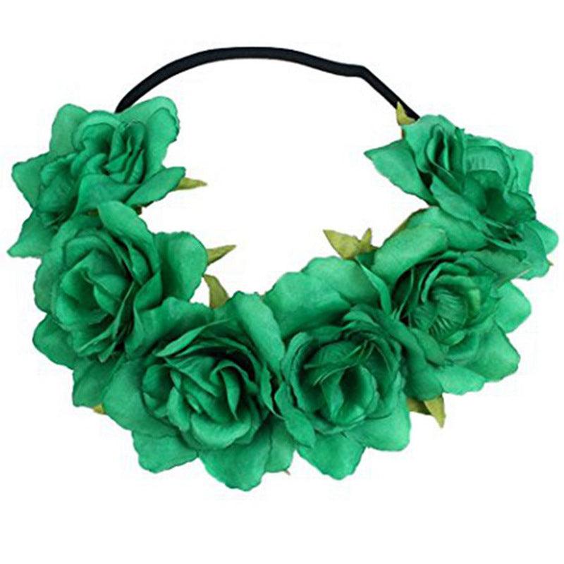 Mexican Style Flower Headband Hair Band Independence Day Hair Accessories