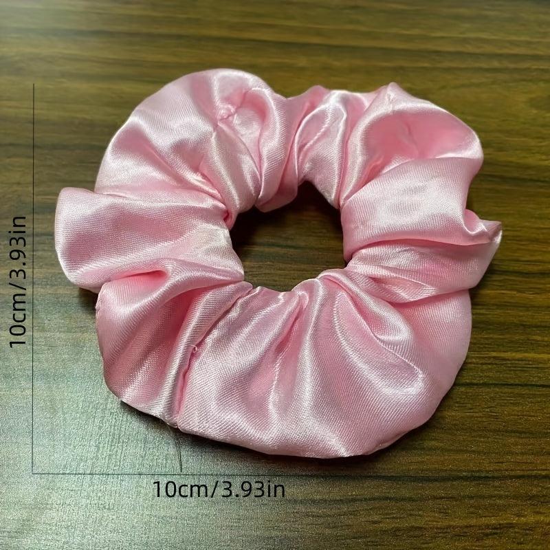 6pcs LED Lightening Up Scrunchies Hair Tie Bracelet Luminous Hair Rope