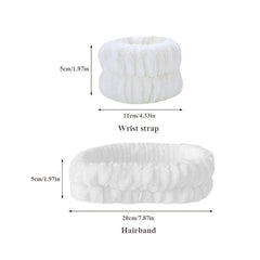 Absorbent Water Wristbands Skin Friendly Breathable Reusable Strap