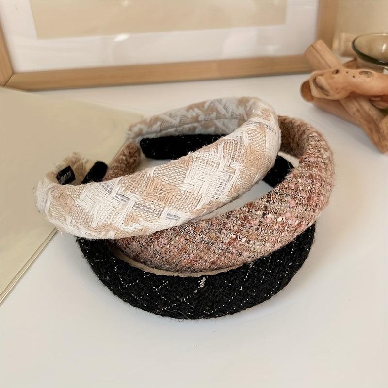 Wide Brimmed Sponge Headband Hair Hoop Hair Accessories For Daily Use