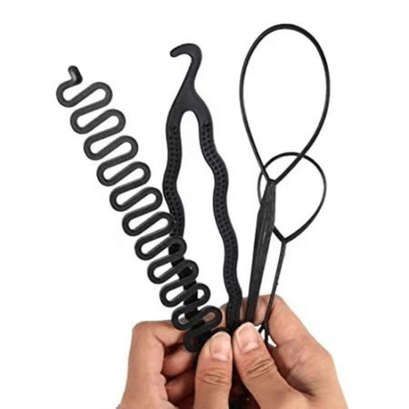4pcs Magic Hair Braiding Set Hair Styling Set For Braids