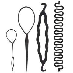 4pcs Magic Hair Braiding Set Hair Styling Set For Braids