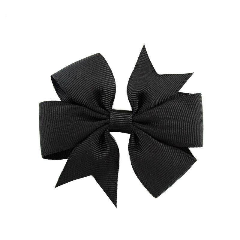 Solid Ribbon Hair Clip for Kids Hair Accessories