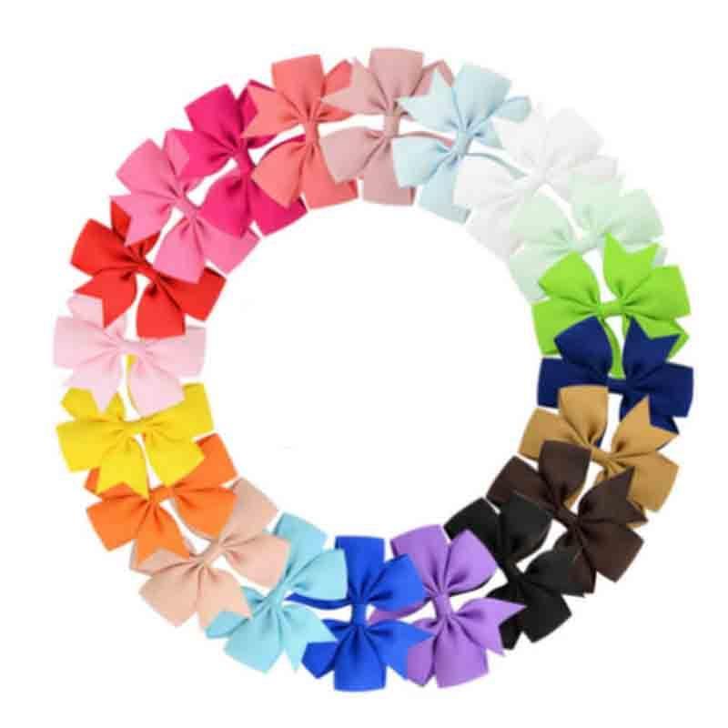 Solid Ribbon Hair Clip for Kids Hair Accessories