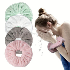 2 Pcs Large Towel Scrunchies Hair Ties For Women And Girls