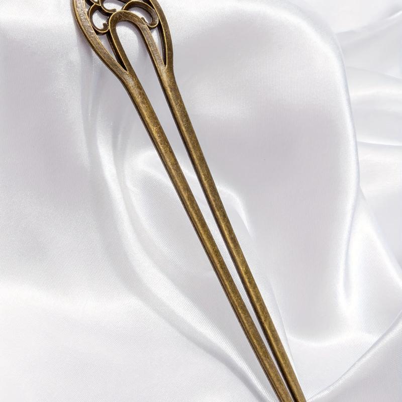 Alloy Hair Pin Updo Bun Chinese Style Hair Stick