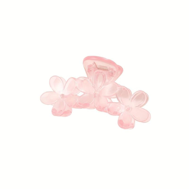 Flower Shark Claw Ponytail Holder Hair Accessories For Women