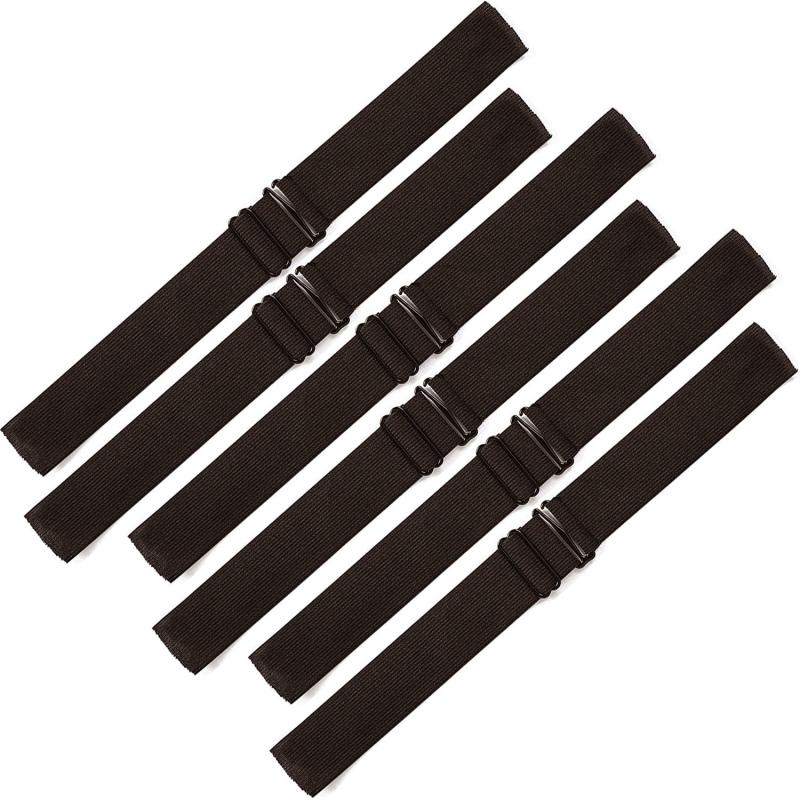 6pcs Adjustable Lace Elastic Bands Straps For Wigs
