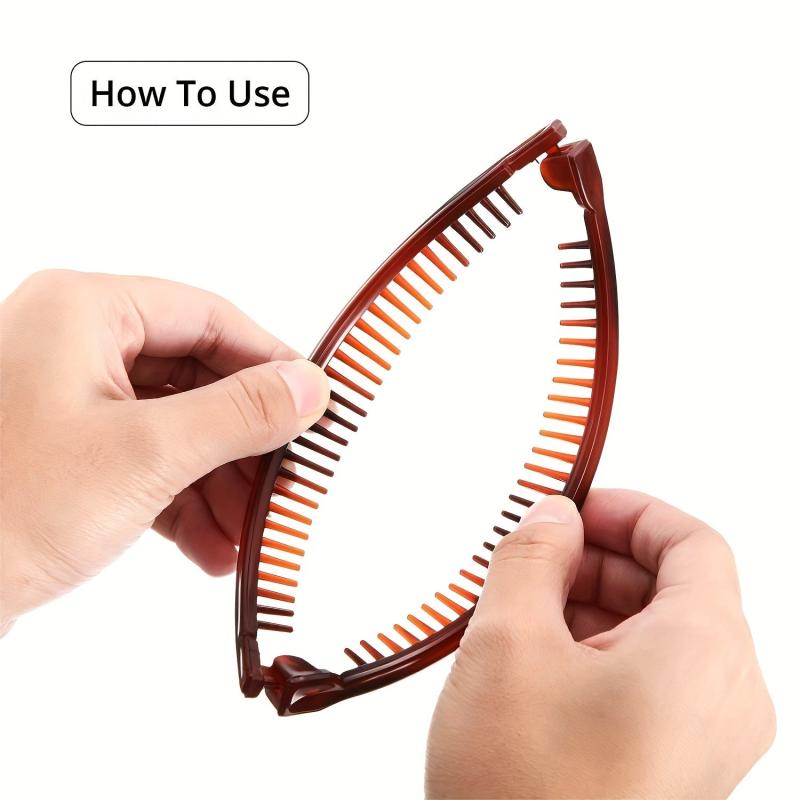 Vintage Hair Clip Banana Clip Large Ponytail Holder for Women