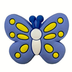 10pcs Shoe Charm Shoe Buckle Butterfly Cherry Shape DIY Accessories