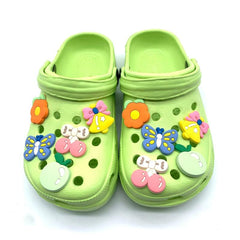10pcs Shoe Charm Shoe Buckle Butterfly Cherry Shape DIY Accessories