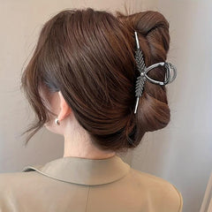 Wheat Shape Hair Claw Shark Claw Back Head Hair Clip for Women