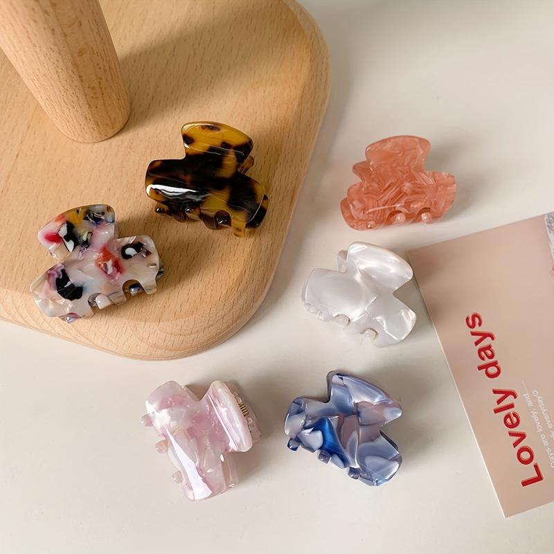 Vintage Acetate Hair Claw for Women Girls Hair Clip
