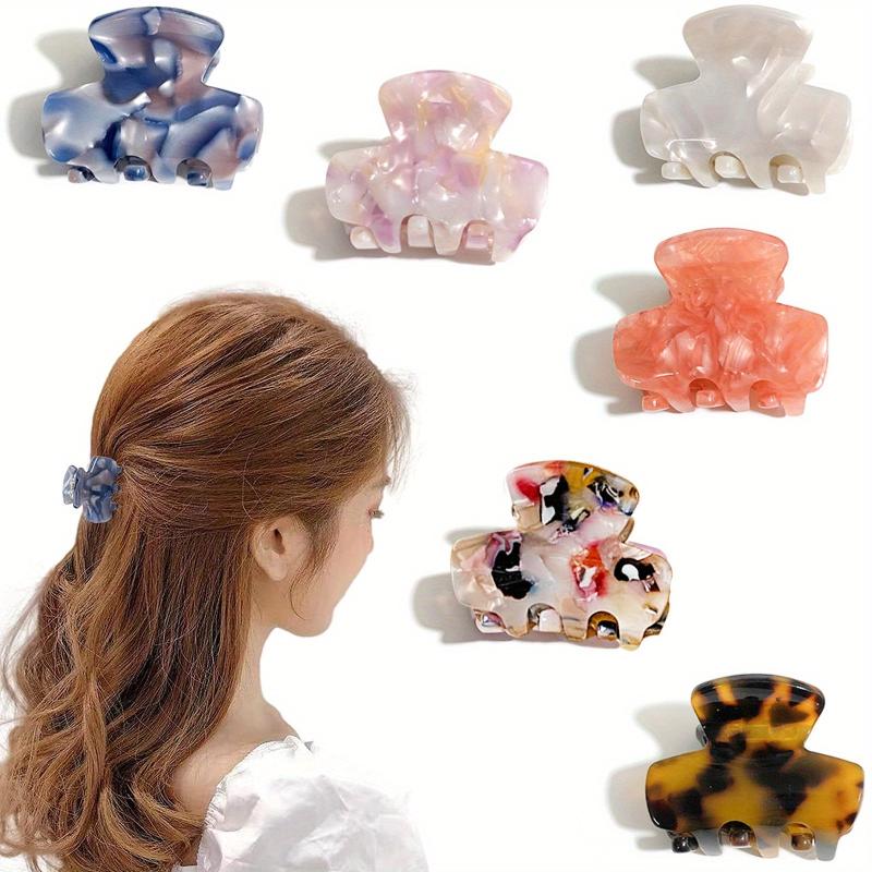 Vintage Acetate Hair Claw for Women Girls Hair Clip