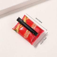 Creative Waffle Bag Hair Clip Duck Billed Clip for Women Girls