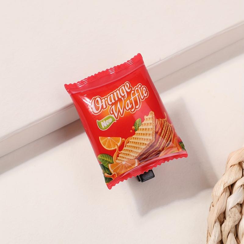 Creative Waffle Bag Hair Clip Duck Billed Clip for Women Girls