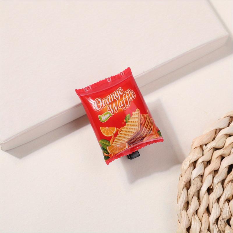 Creative Waffle Bag Hair Clip Duck Billed Clip for Women Girls