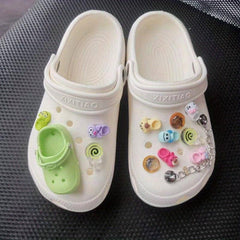 7pcs Random Shoe Charm Shoe Buckle Clogs DIY Accessories Sandals Decoration