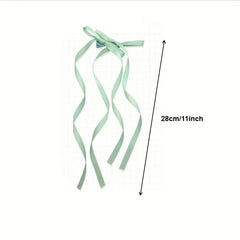 Sweet Girls Ribbon Bow Ponytail Hair Tie Rope Hair Accessories