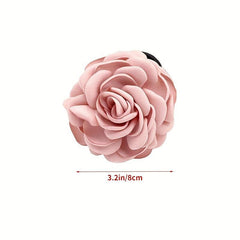 Rose Hair Clip Floral Duck Billed Clip Women Girls Wedding Party