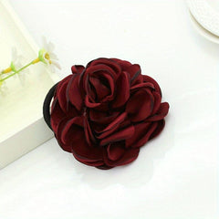 Rose Hair Clip Floral Duck Billed Clip Women Girls Wedding Party