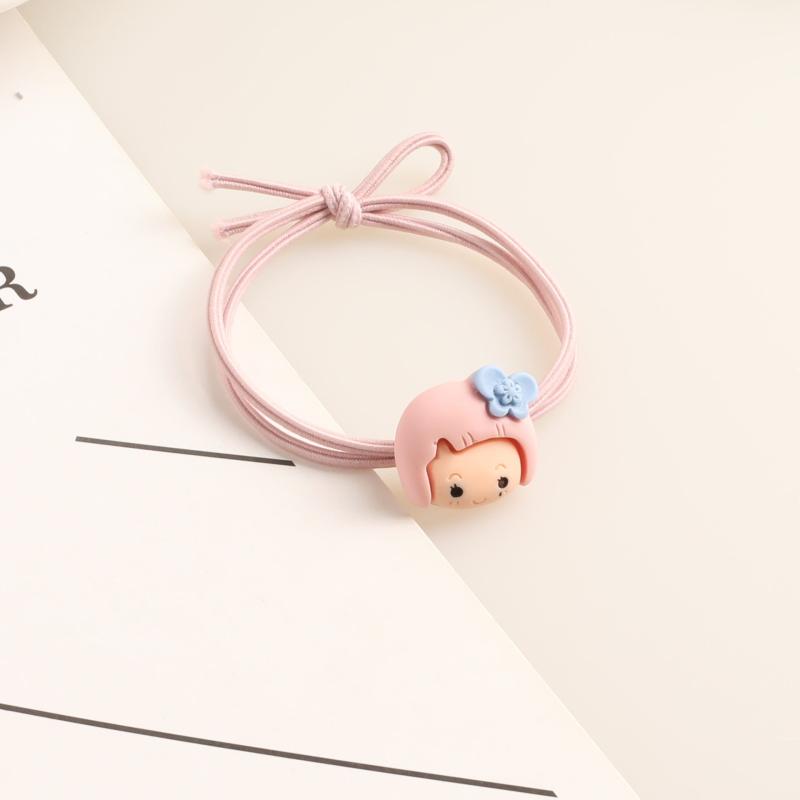 Resin Little Girl Hair Ties Cartoon Hair Accessories Headband