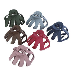 Large Hair Claw Matte Solid Ponytail Holder for Thick Thin Hair