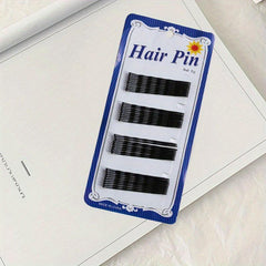 Hair Pins Invisible Straight Wavy Hairpins For Women Girls Hair Salon Care