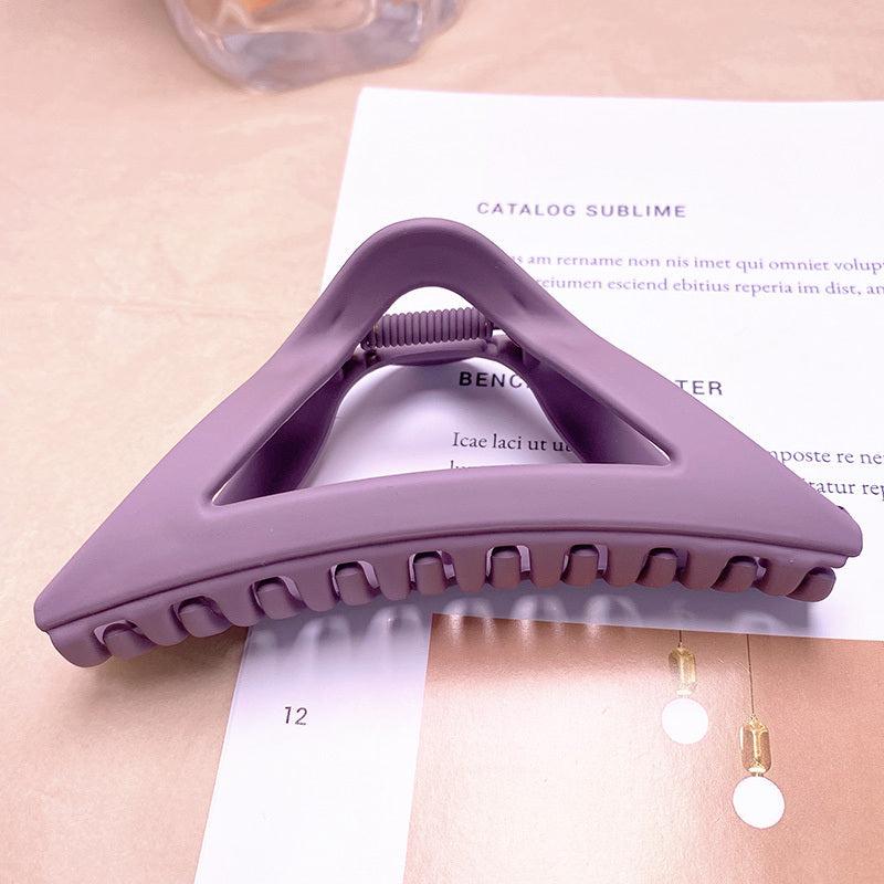 Matte Triangle Hair Claw Clips for Women, Girls