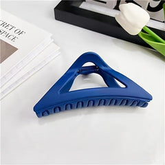Matte Triangle Hair Claw Clips for Women, Girls