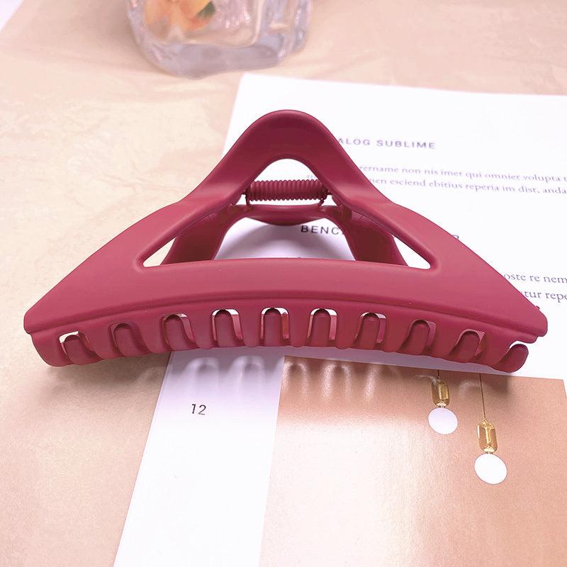 Matte Triangle Hair Claw Clips for Women, Girls