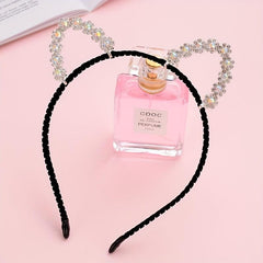 Rhinestone Cat Ears Headband Hair Accessory