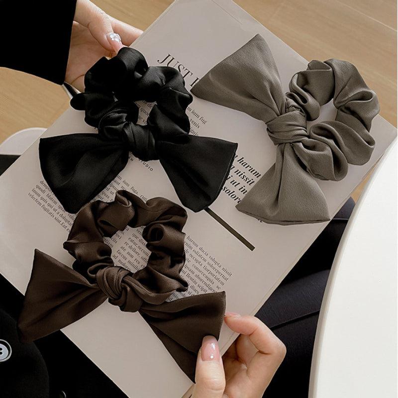 Women Scrunchies Hair Tie Elastic Ponytail Holder Hair Accessories