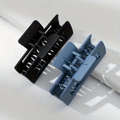 2pcs Matte Non Slip Hair Claw Clips for Thick Hair