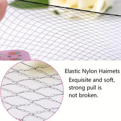 20pcs Invisible Bun Net High Elasticity Hair Nets Mesh Bun Net