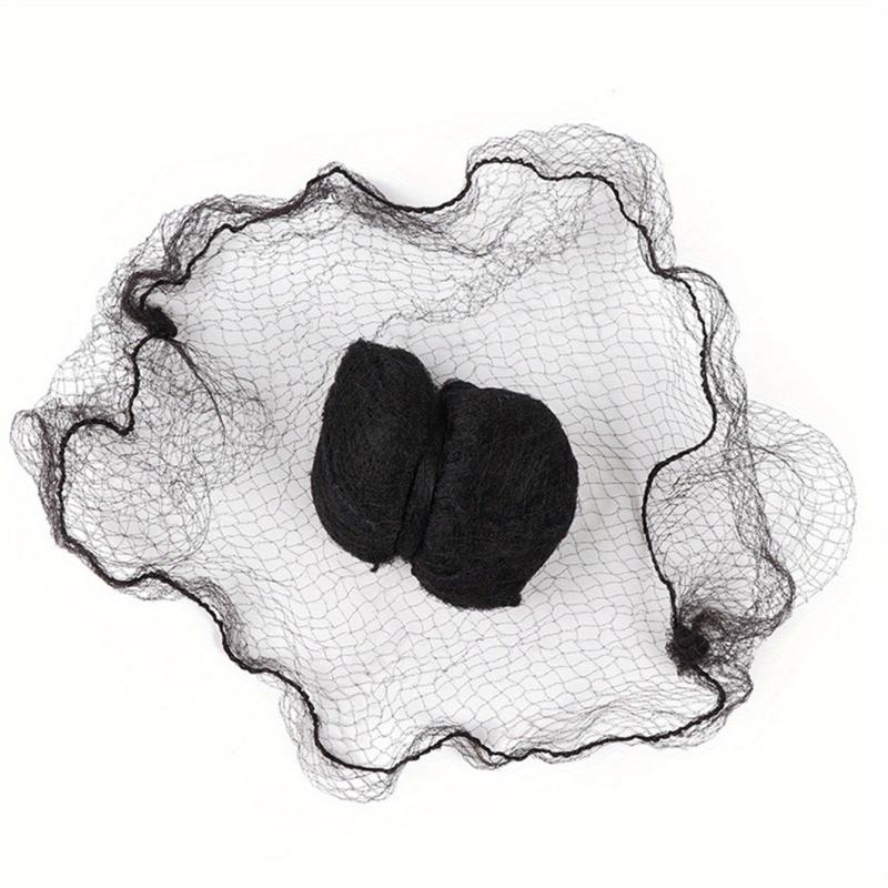 20pcs Invisible Bun Net High Elasticity Hair Nets Mesh Bun Net