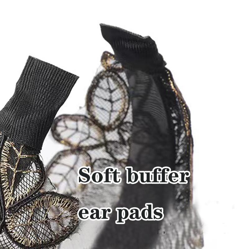 Lace Headband Wide Brim for Spa Make Up