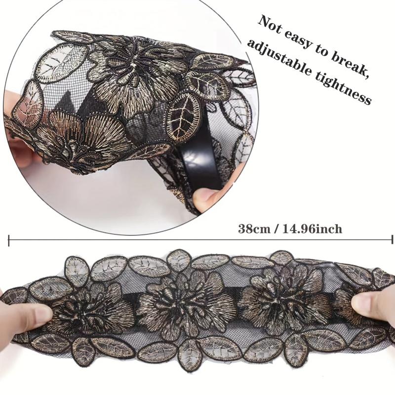 Lace Headband Wide Brim for Spa Make Up