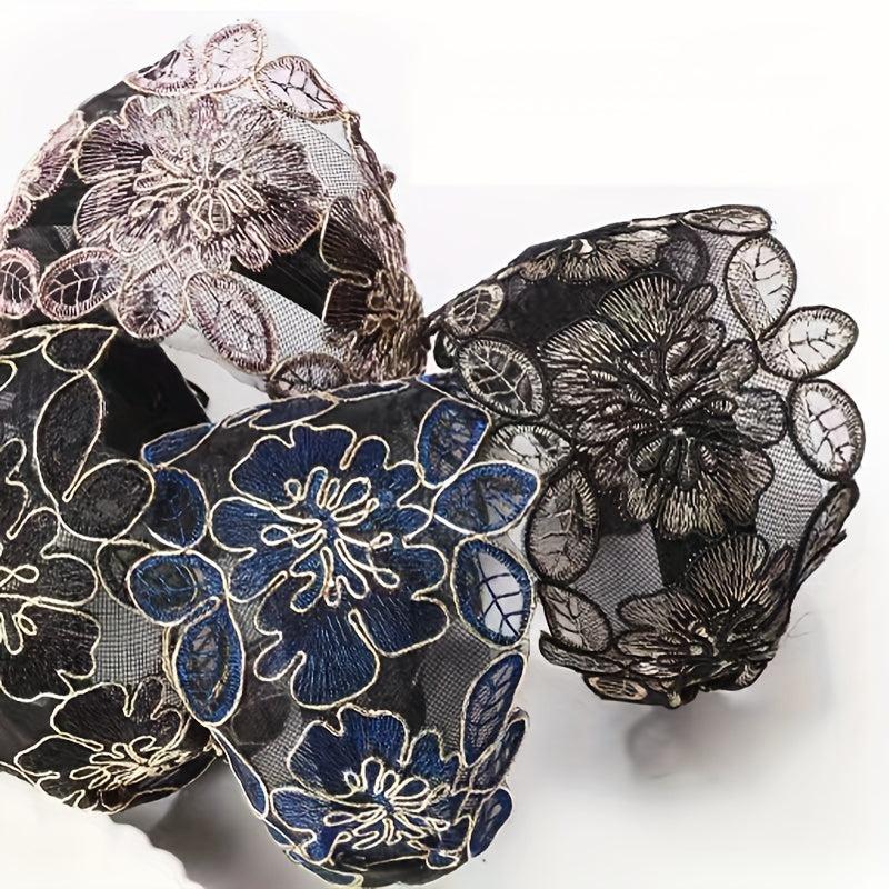 Lace Headband Wide Brim for Spa Make Up