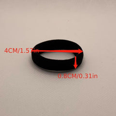 50pcs Solid Rubber Band Hair Rope Ponytail Hair Tie Hair Accessories